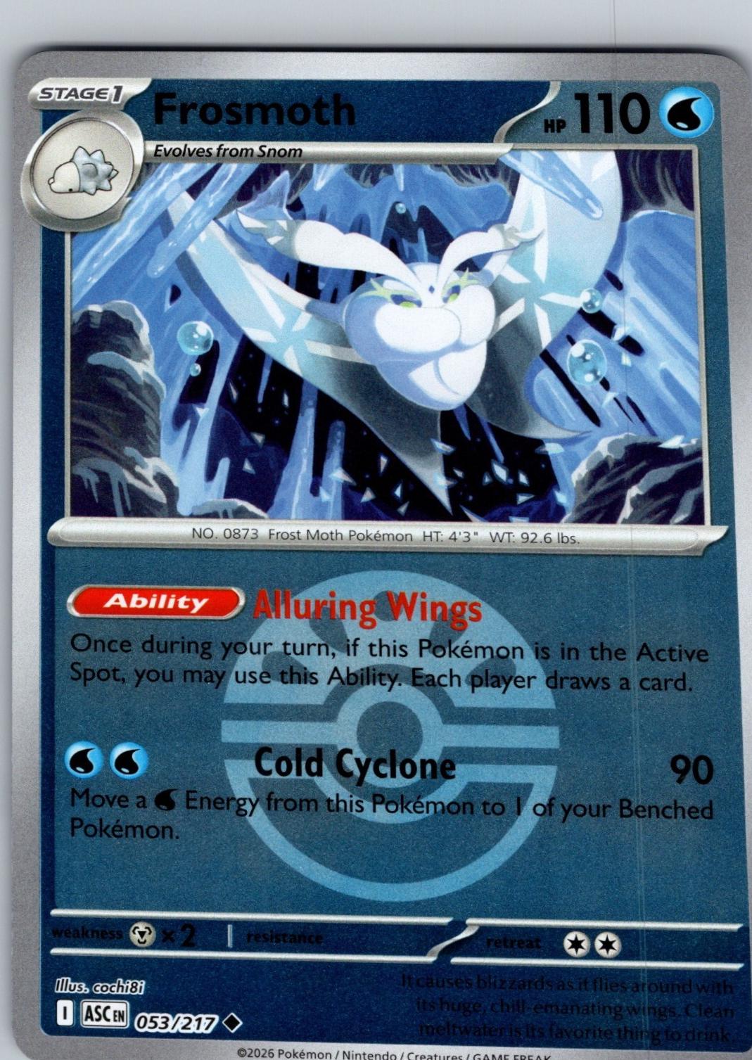 Ascended Heroes Frosmoth [Ball] Pokémon card